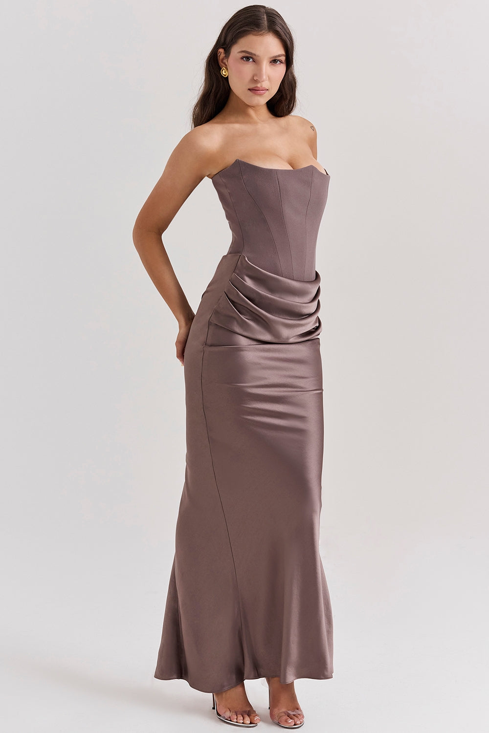 Celeste Luxe Maxi-jurk