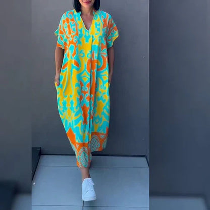 Elena - Elegant blomsterkjole