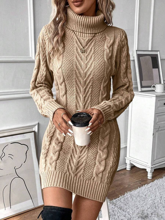 Elegant Strikkjole for Uanstrengt Luksus