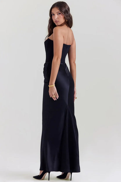 Celeste Luxe Maxi-jurk