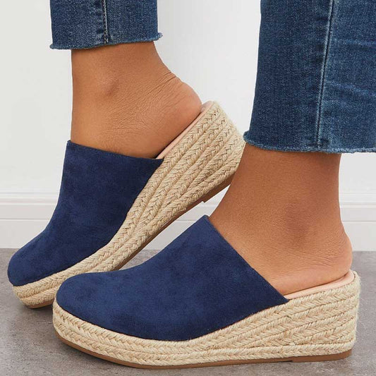 Nancy™ | Lækre sandaler med kilehæle