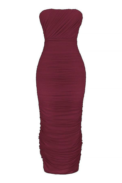 AMARIS - Mesh Maxi Kjole