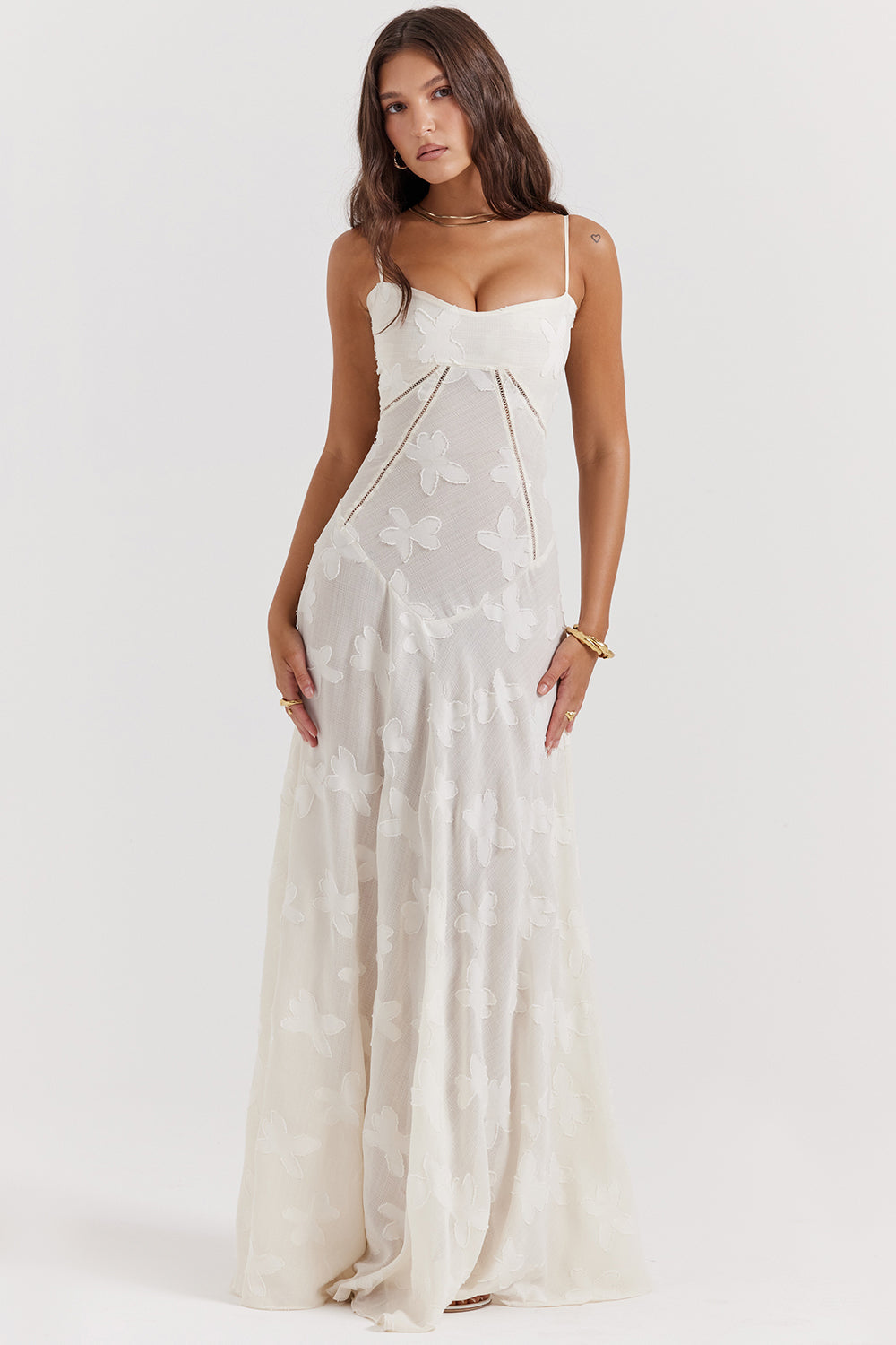 Élina™ | Elegant lang kjole